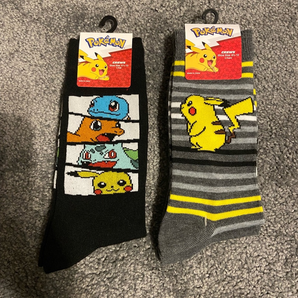 Pokemon socks New